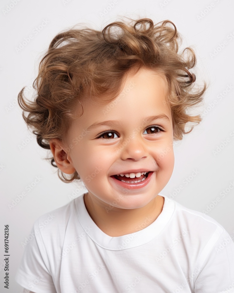 Child with joyful smile Child with joyful smile