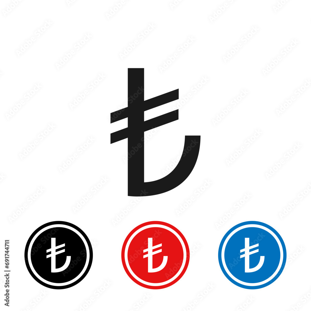 Fototapeta premium turkish lira