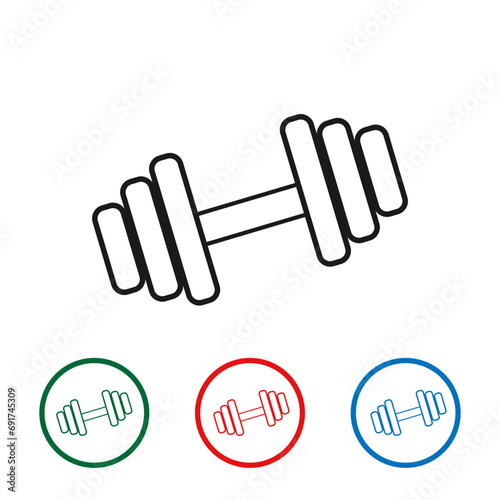 dumbbell icon