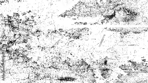 Hand drawn scattered black grunge dots or dust, grungy dirty texture for banner, Grunge Black and White Distress Texture.Grunge rough dirty background.
