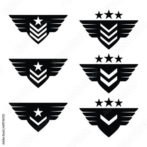 military rank icon, ranking icon photo