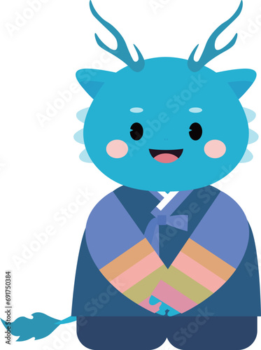 2024년 한국 새해 용띠 청룡