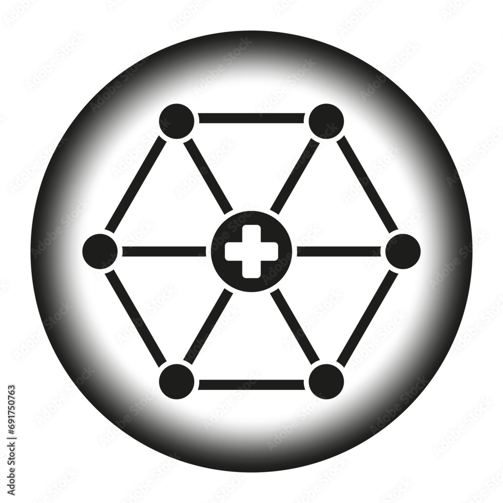 Medical Network icon. Vector illustration. EPS 10. Medical Network icon. Vector illustration. EPS 10.