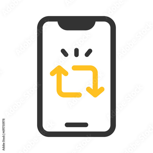 リツイート　スマホアイコン