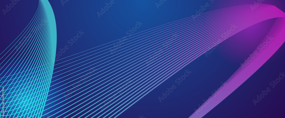Purple violet and blue vector glowing tech line modern abstract background. Minimalist modern technology line concept for banner, flyer, card, or brochure cover Purple violet and blue vector glowing tech line modern abstract background. Minimalist modern technology line concept for banner, flyer, card, or brochure cover