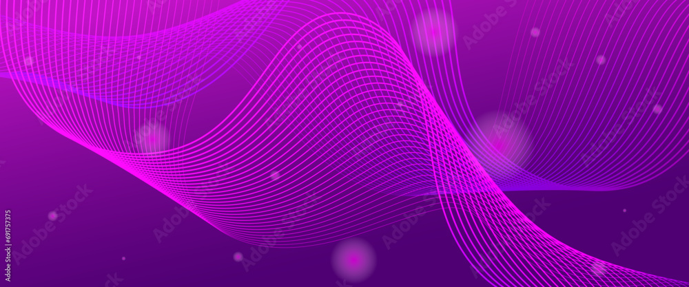 Purple violet vector glowing tech line modern abstract background Purple violet vector glowing tech line modern abstract background