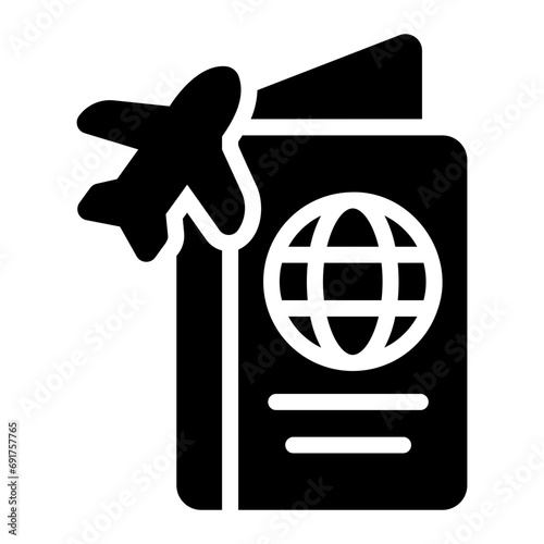 travelling Solid icon