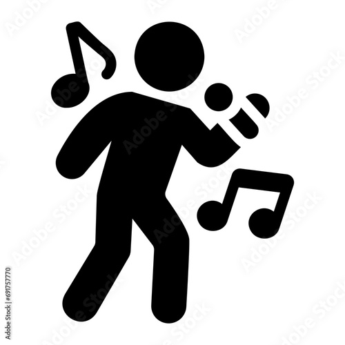 singing Solid icon
