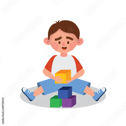 autism boy neural disease