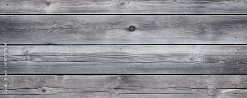 Grey wood texture, horizontal planks