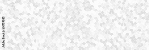Seamless polygonal pattern. Abstract geometric texture. Tiled background. Low poly banner. Black and white illustration