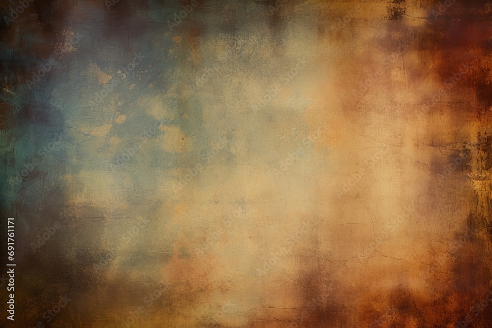 Stained canvas grunge background, Generative AI 
