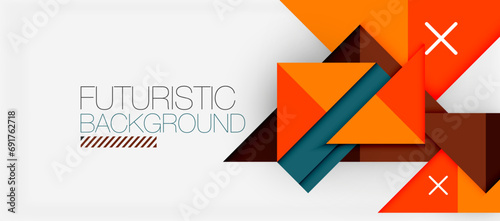 Free Download Triangle Vector Background Illustration For Wallpaper, Banner, Background, Card, Book Illustration, landing page - GFXLoad