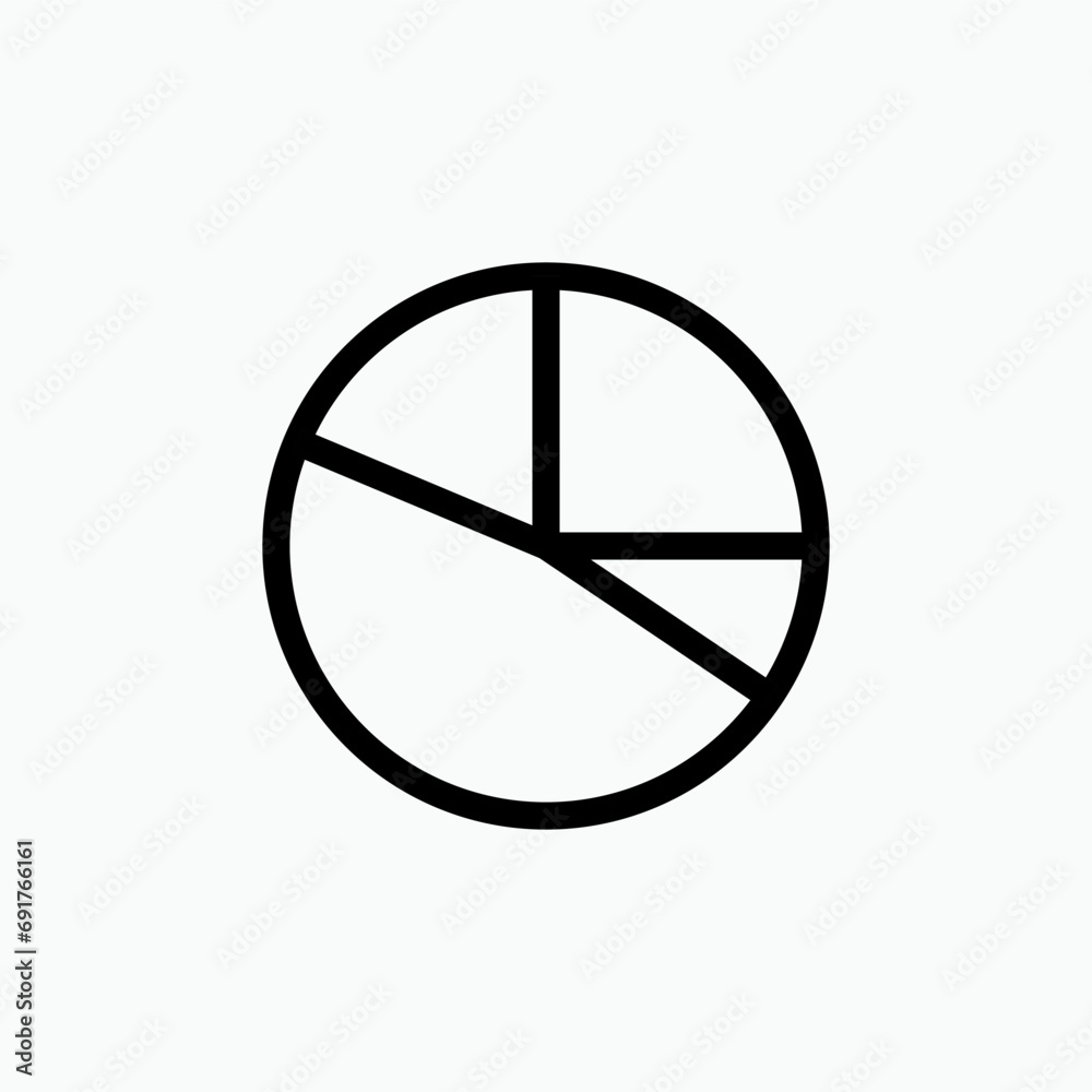 Diagram Icon. Analyze, Statistic Element Symbol - Vector. Diagram Icon. Analyze, Statistic Element Symbol - Vector.