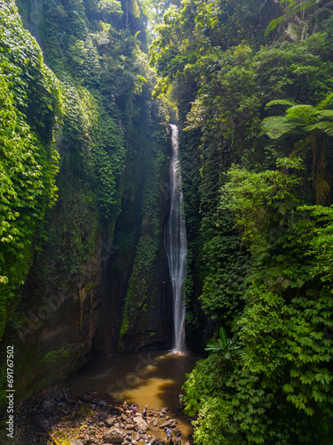 Sekumpul waterfall in the north of Bali