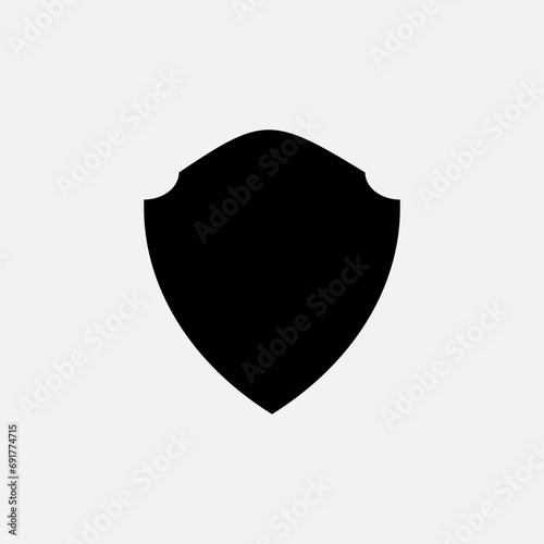 Shields Icon. Protection, Defend Symbol - Vector. 