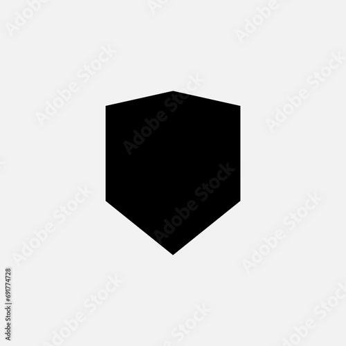 Shields Icon. Protection, Defend Symbol - Vector. 