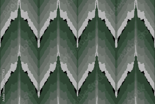 Ethnic abstract ikat art. Seamless pattern in tribal, folk embroidery, and Mexican style. Aztec geometric art ornament print.Design for carpet, wallpaper, clothing, wrapping, fabric, cover, textile
