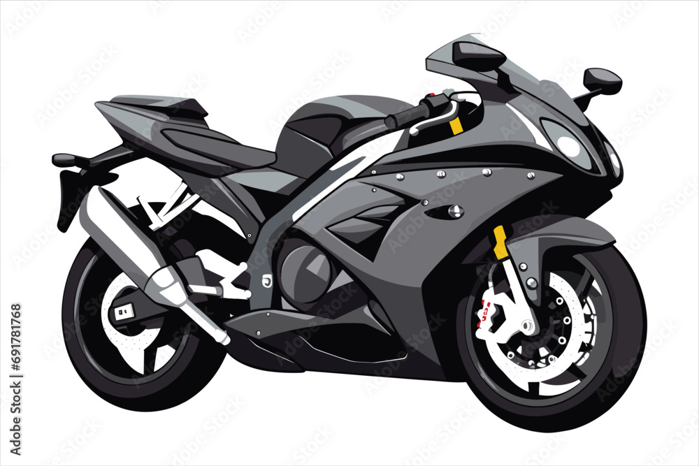 Chopper customizations vector motorcycle illustrations Chopper customizations vector motorcycle illustrations