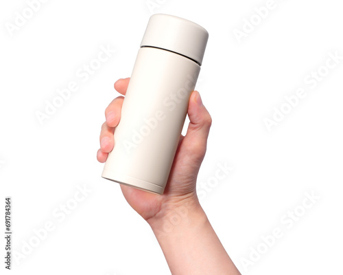 Fotografie 水筒を持つ手
