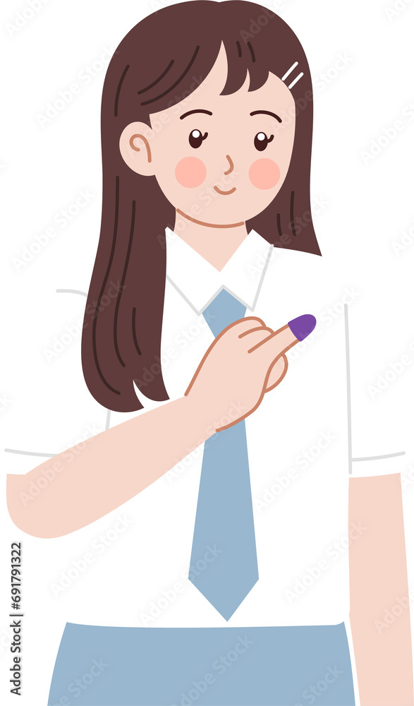Indonesian Election cartoon character clipart Indonesian Election cartoon character clipart