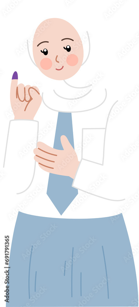 Indonesian Election cartoon character clipart Indonesian Election cartoon character clipart