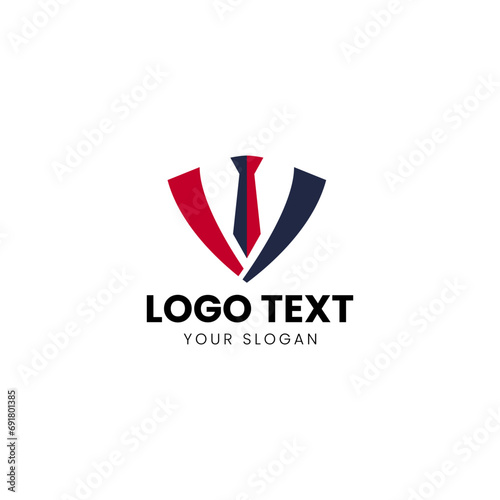 Tuxedo Logo Design Modern Vector