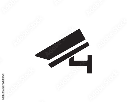Cc tv safety camera icon vector symbol design illustration