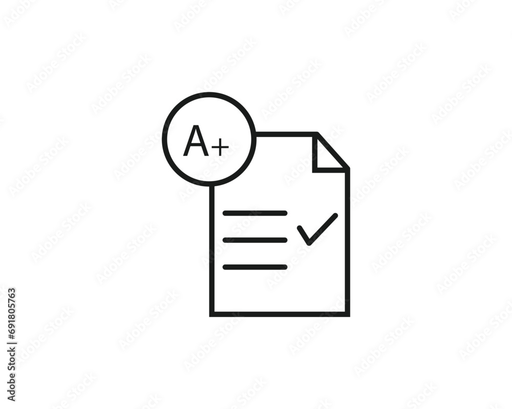 Document contract icon vector symbol design illustration Document contract icon vector symbol design illustration