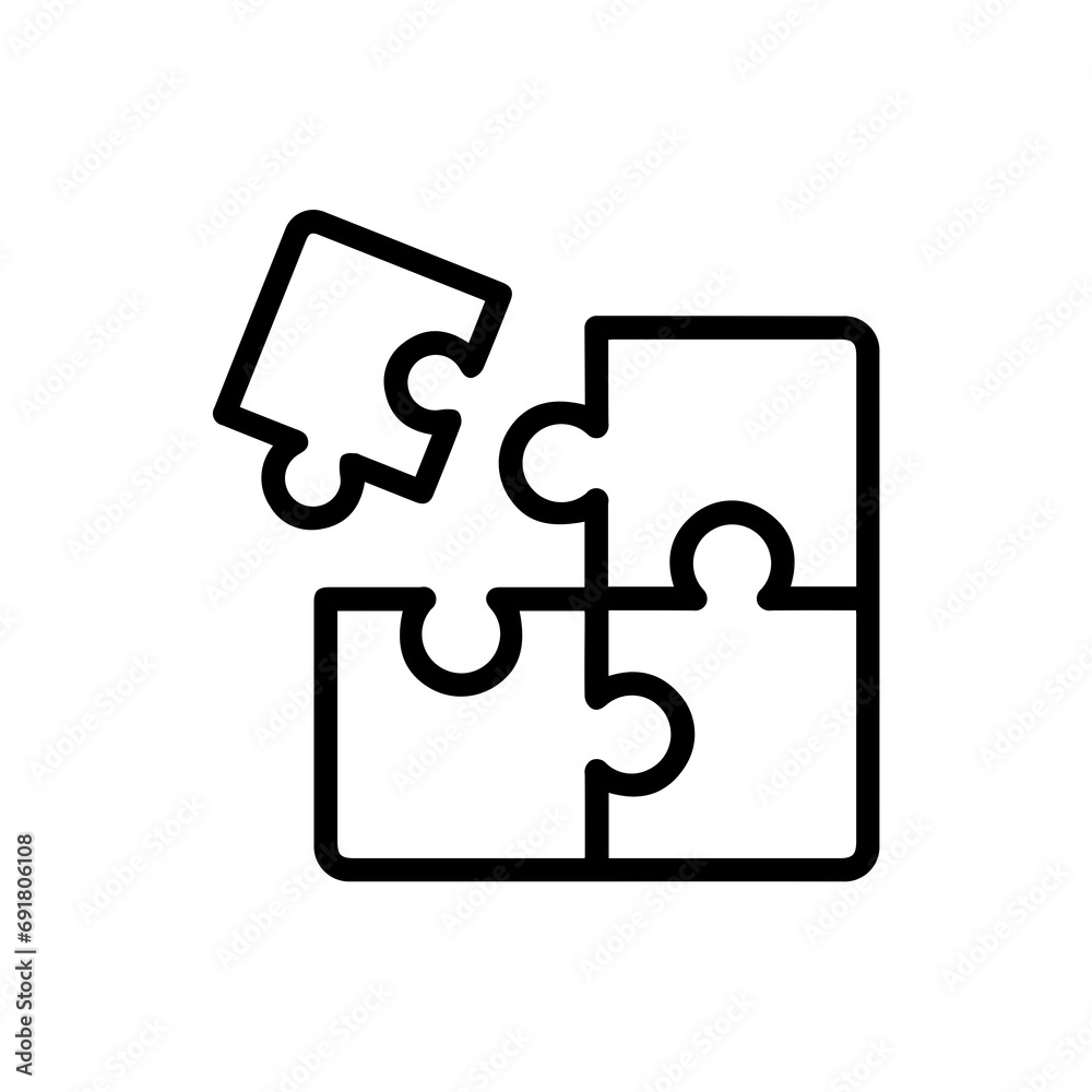 Puzzle game icon Puzzle game icon