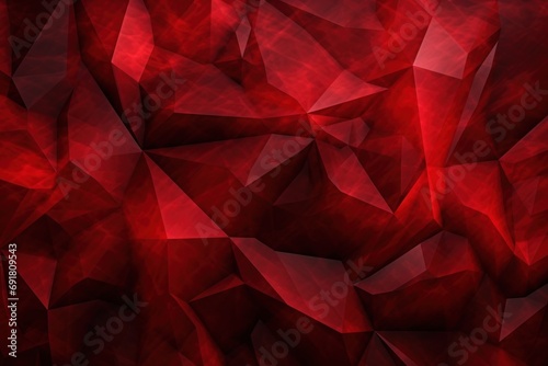  a close up of a red wallpaper with a lot of small pieces of paper in the middle of it.
