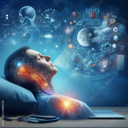 fantasía, alumbrado, espacio, fractal, ilustración, designio, con textura, concepto, nebulosa, imaginación, energía, cerebro, ensueño, alma, místico, humana, empapelar, visión, creatividad, arte, psic photo