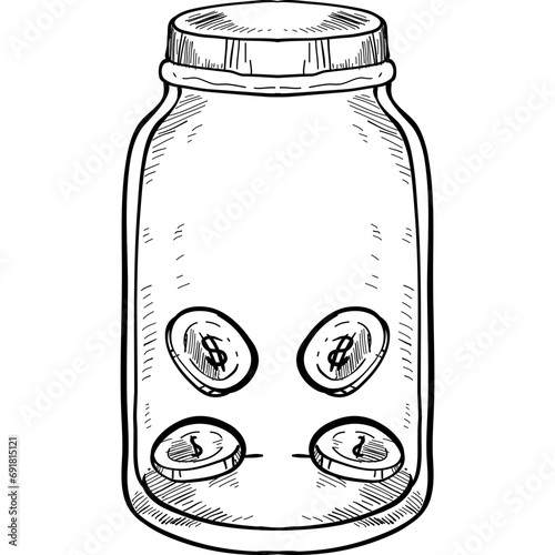 pickles handdrawn illustration