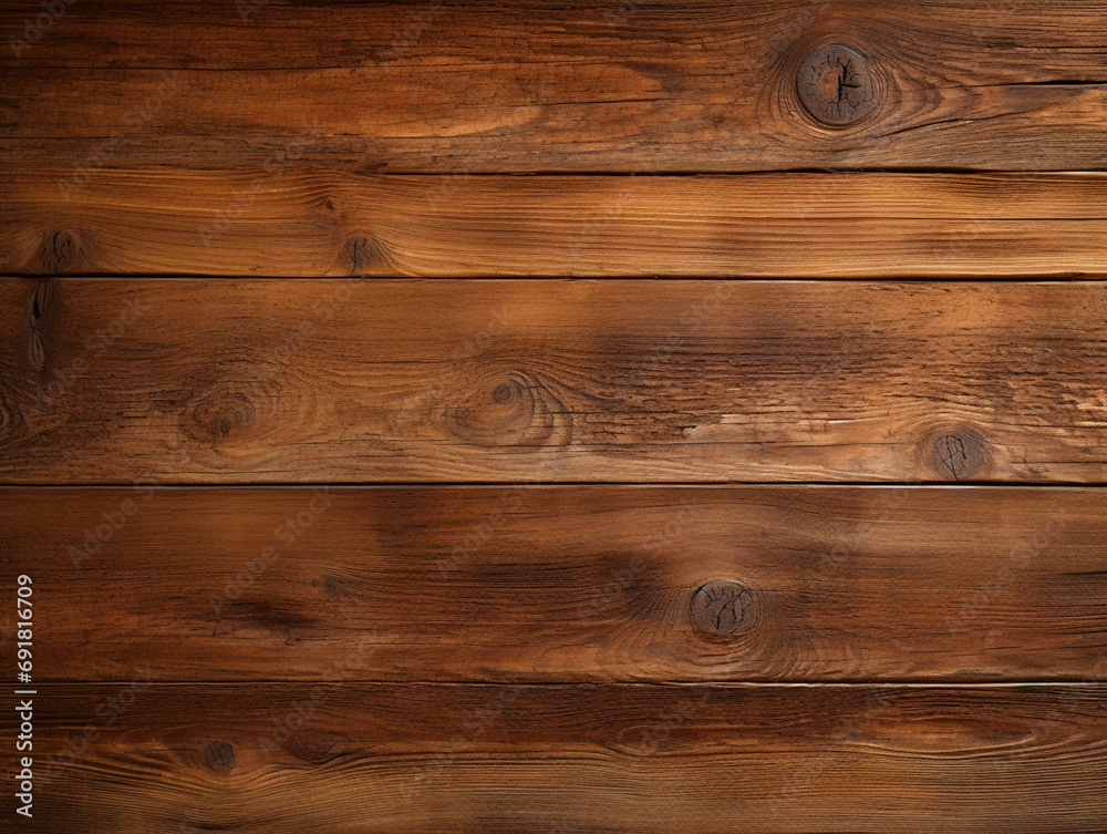 Wooden texture background - ai generative