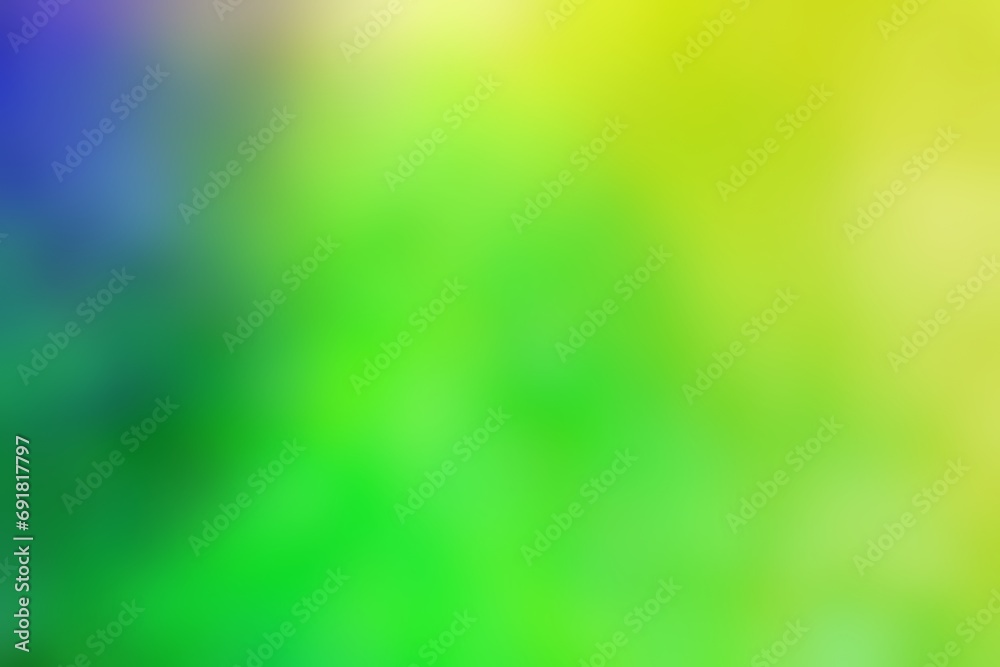 Abstract blurred background image of blue, green, yellow colors gradient used as an illustration. Designing posters or advertisements. Abstract blurred background image of blue, green, yellow colors gradient used as an illustration. Designing posters or advertisements.