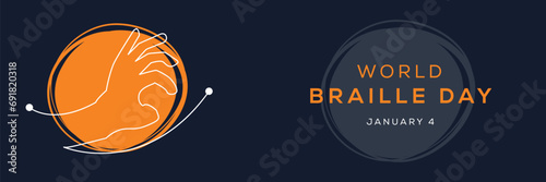 World Braille Day, held on 1 January.