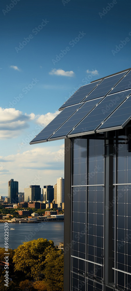 Solar powered buildings