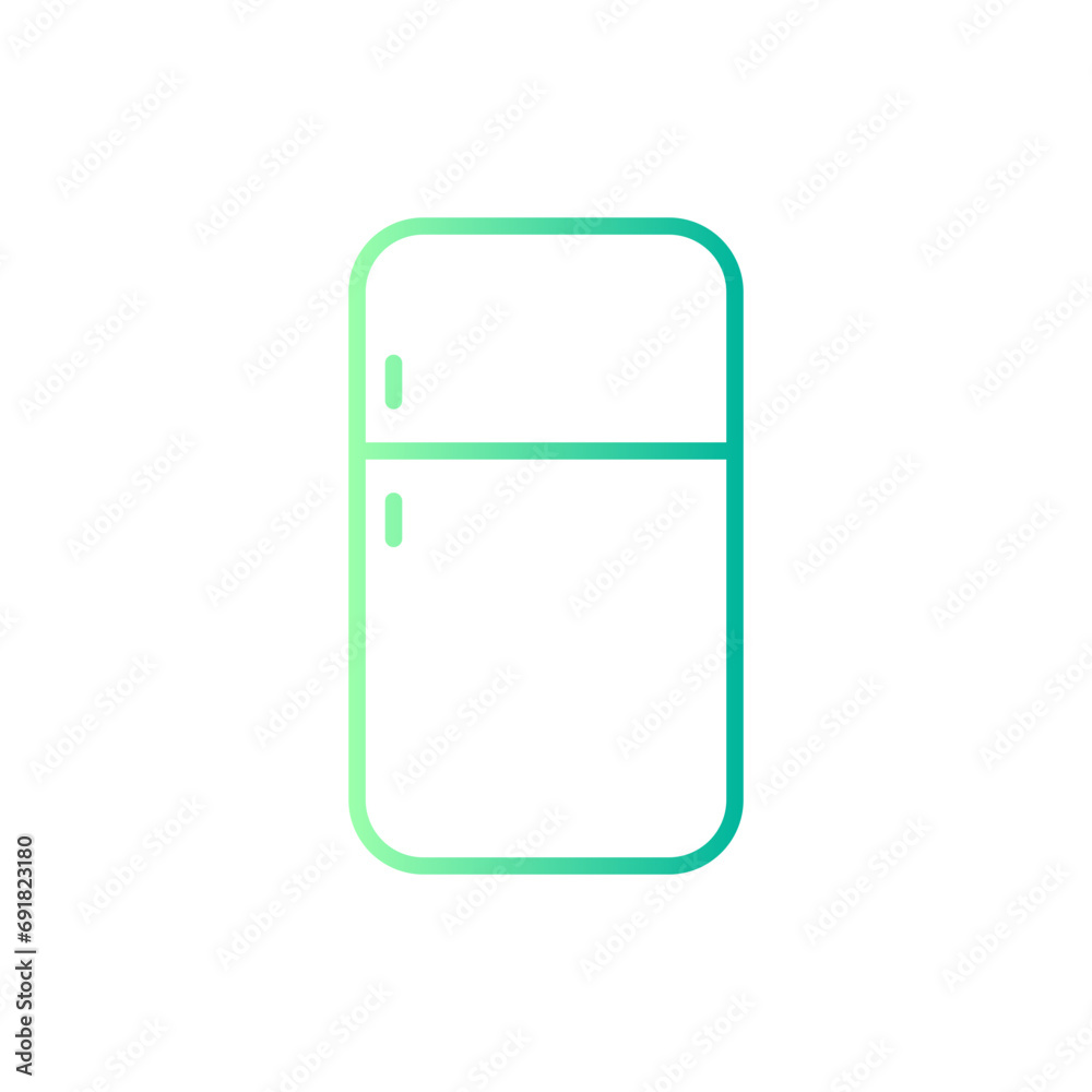 fridge gradient icon