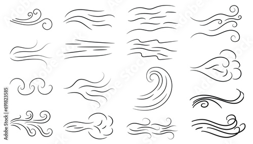 wind blow, wave, windi air, swirl, wind breeze Illustration photo