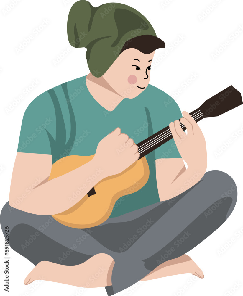 Character Activity Illustration