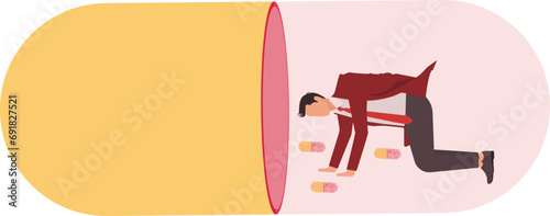Drug Side Effects Businessman, Addict, Addiction, Alternative Medicine, Antibiotic, Body Care, Business