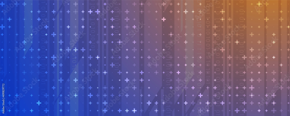 Abstract data background. Futuristic technology style. Elegant digital  background for business cyber presentations.