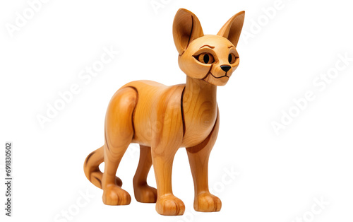 Wild Whiskers Single Toy A Caracal Toy isolated on transparent background