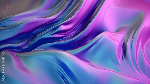 Digital background of liquid foil gradient 