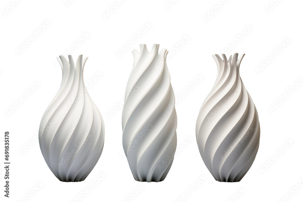 SonicSculpt Elevate Spaces with 3D Printed Vases
