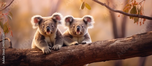 Koalas in Yanchep National Park, Australia. photo