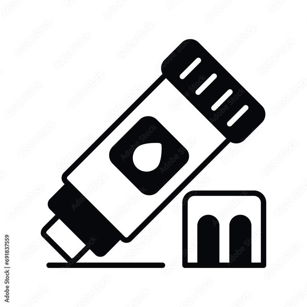 Check this beautiful vector of paint tubes in editable style, ready to use icon