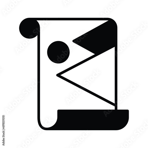 Grab this carefully crafted vector of pictures in trendy style, easy to use icon