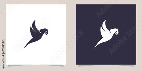parrots logo design photo