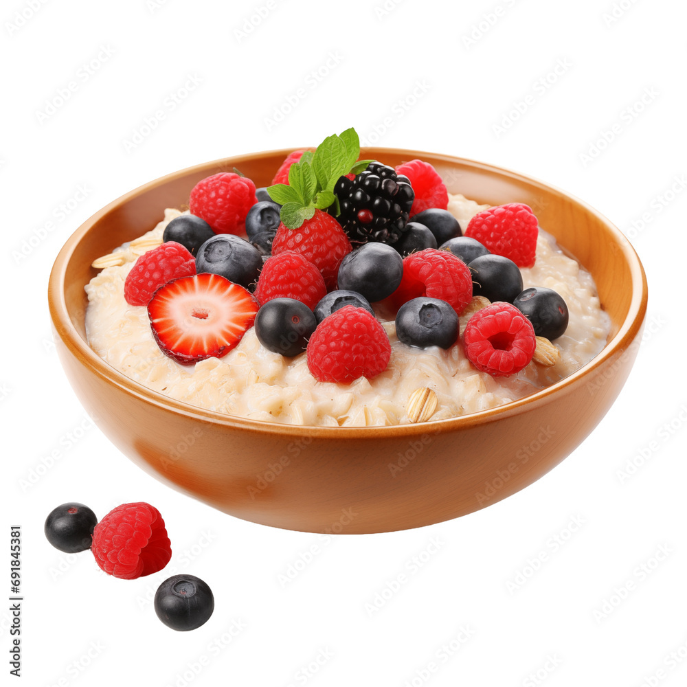 Oatmeal bar with berries isolated on transparent background Oatmeal bar with berries isolated on transparent background